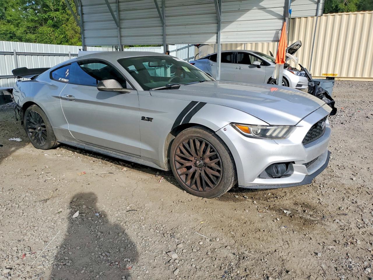2015 Ford Mustang Silver vin: 1FA6P8TH2F5373628
