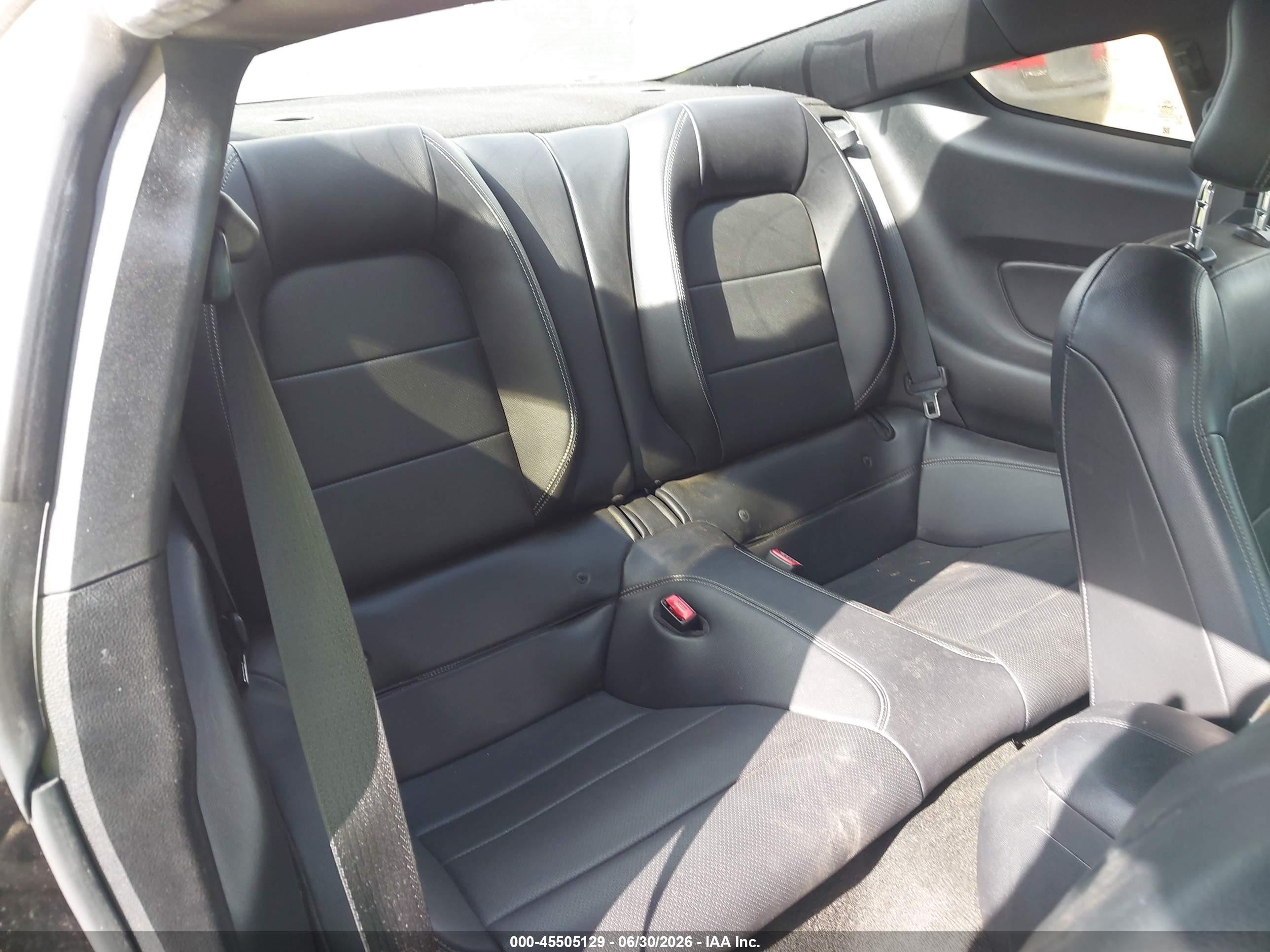 2015 Ford Mustang Ecoboost Black vin: 1FA6P8TH2F5380059