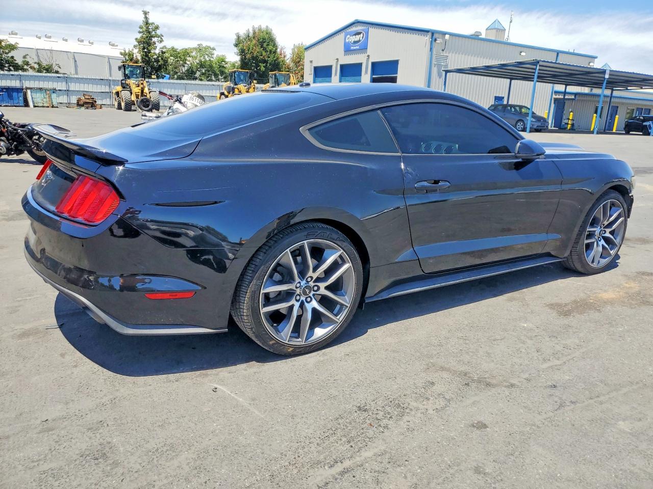 2015 Ford Mustang Black vin: 1FA6P8TH2F5382684