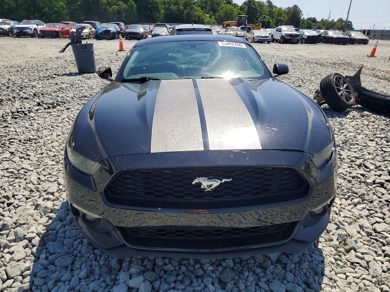 2015 Ford Mustang Black vin: 1FA6P8TH2F5404036