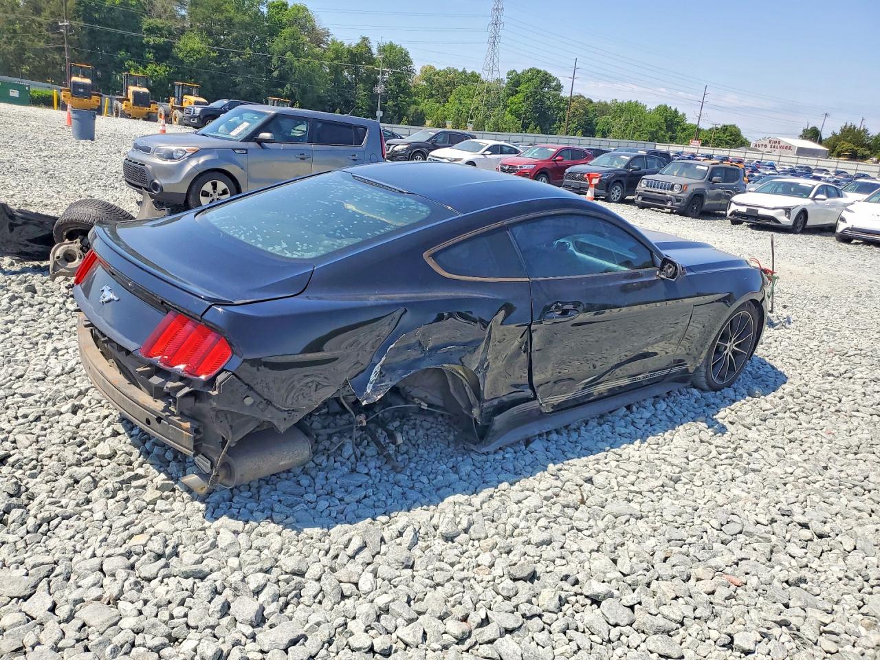 2015 Ford Mustang Black vin: 1FA6P8TH2F5404036