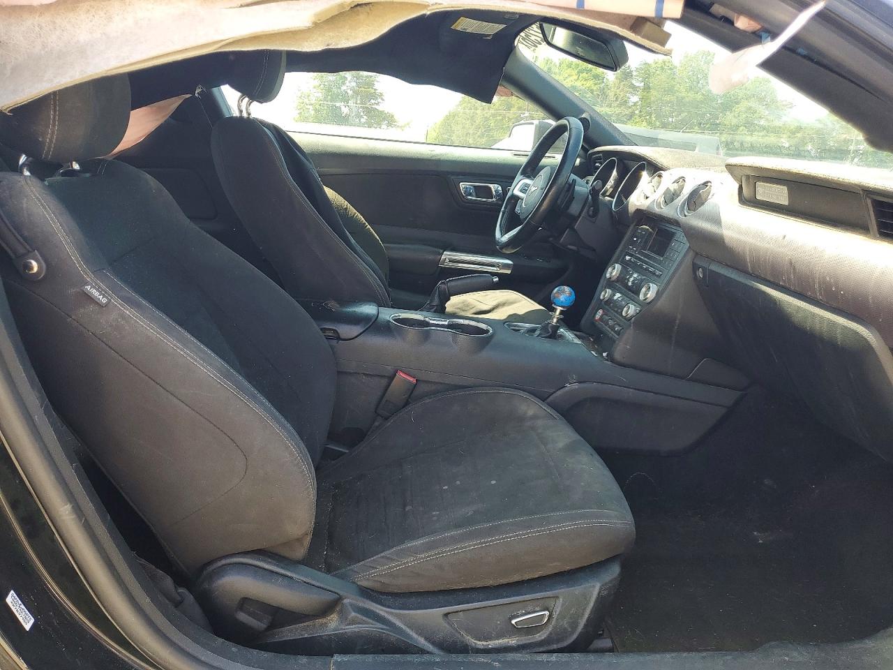 2015 Ford Mustang Black vin: 1FA6P8TH2F5404036