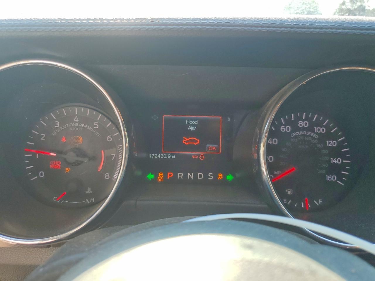 2015 Ford Mustang Black vin: 1FA6P8TH2F5404036