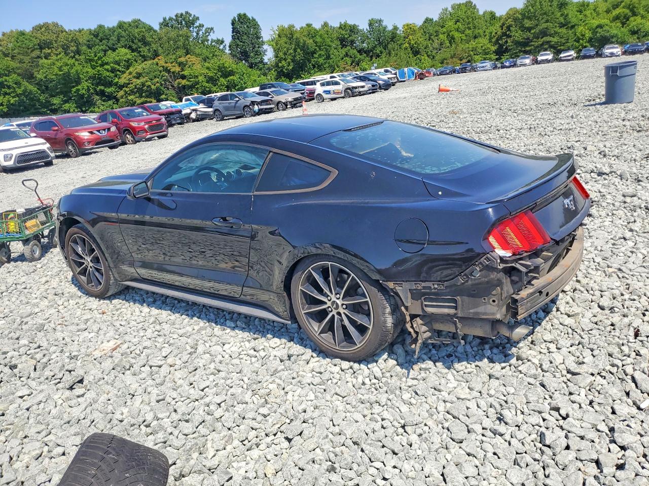 2015 Ford Mustang Black vin: 1FA6P8TH2F5404036