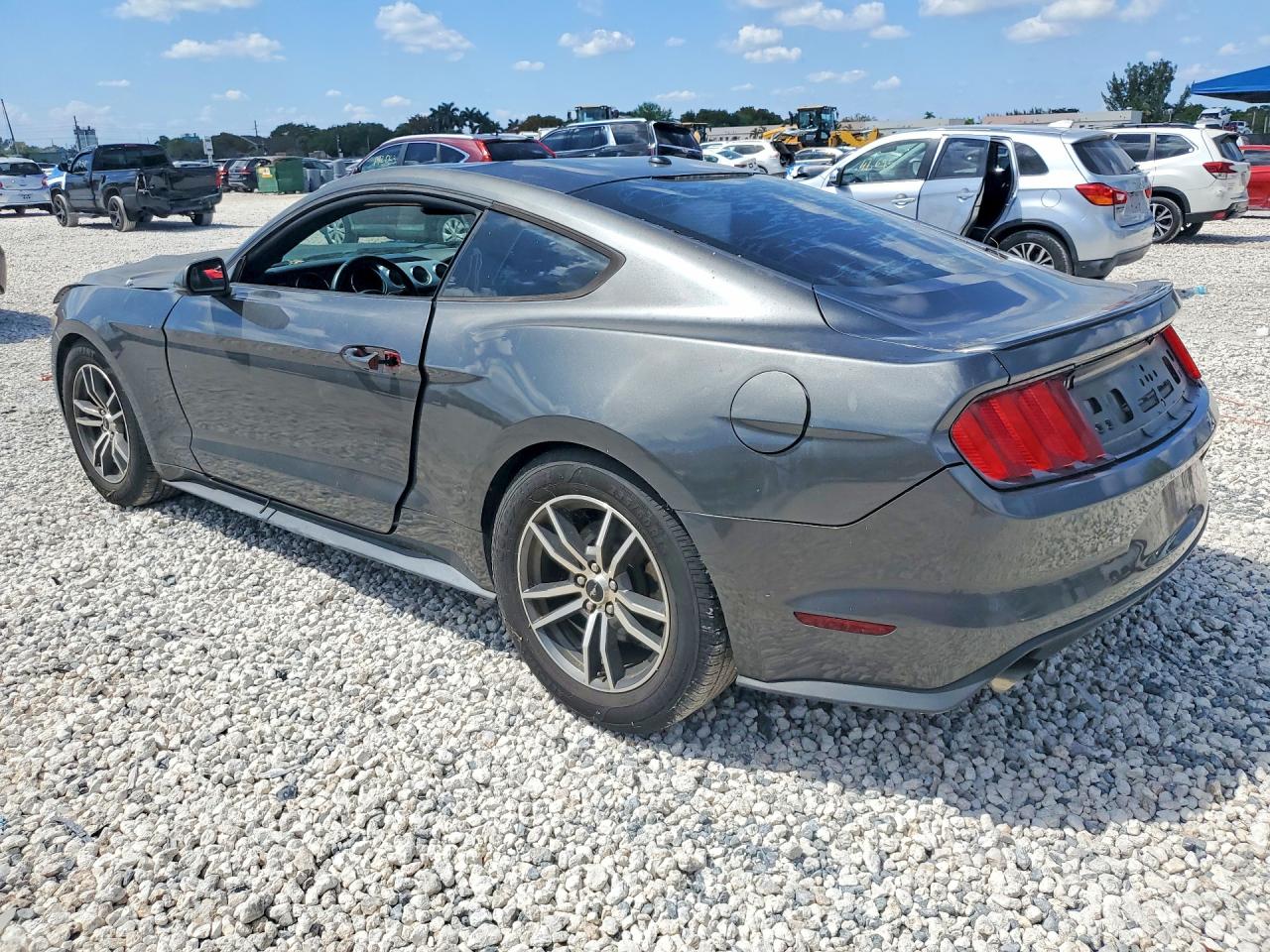 2015 Ford Mustang Gray vin: 1FA6P8TH2F5420026