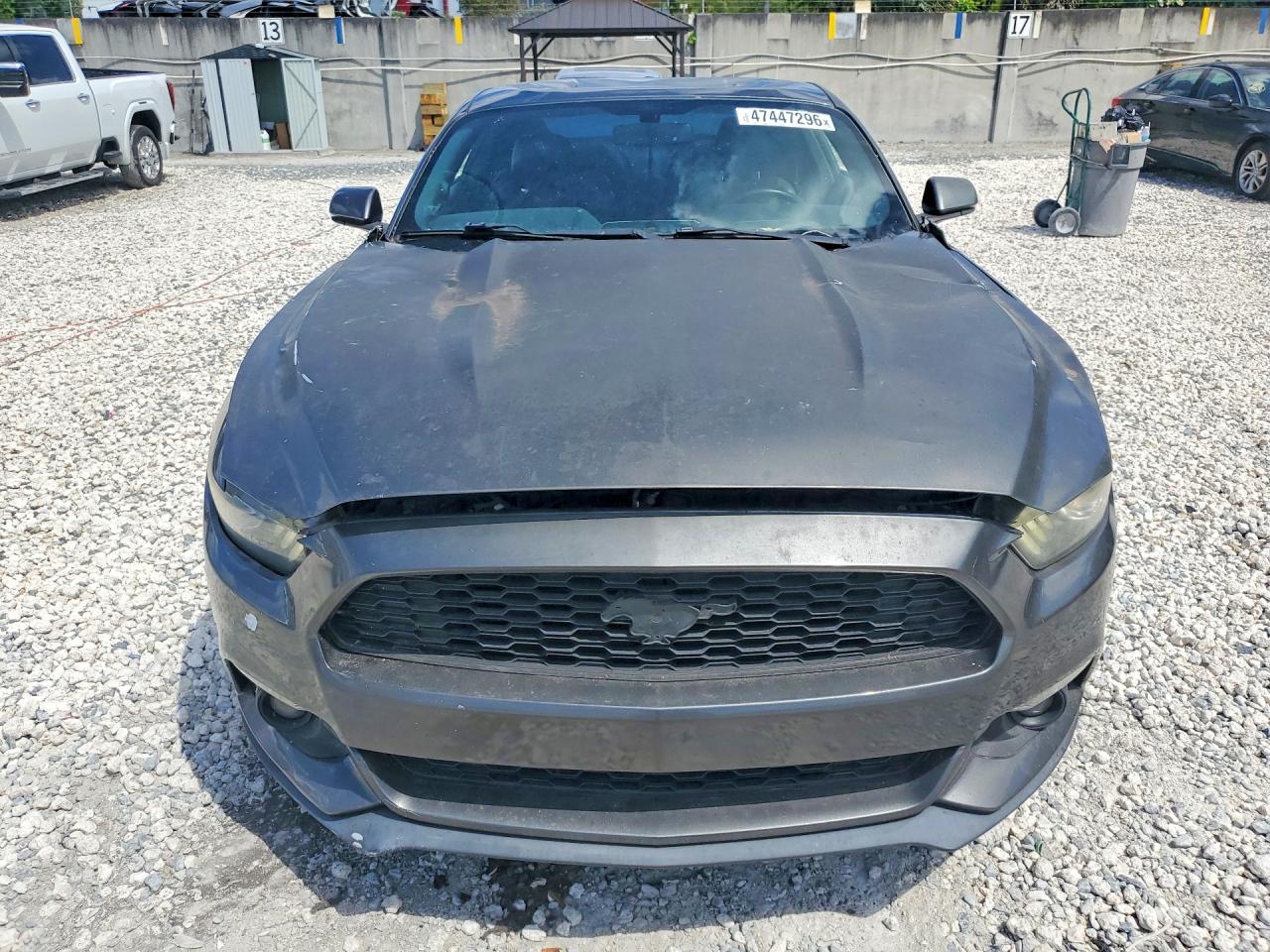 2015 Ford Mustang Gray vin: 1FA6P8TH2F5420026