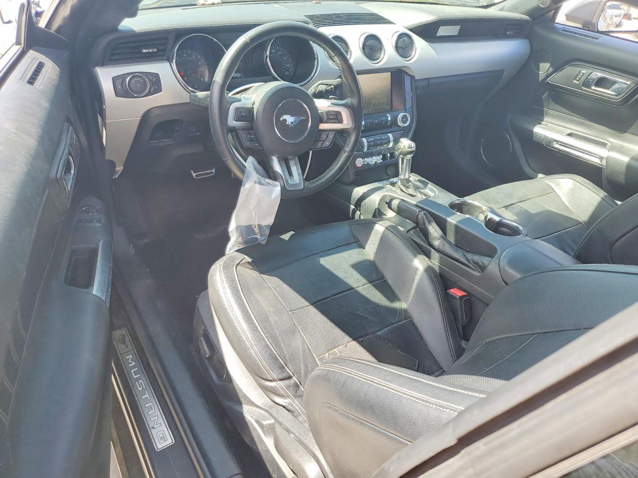 2015 Ford Mustang Gray vin: 1FA6P8TH2F5420026