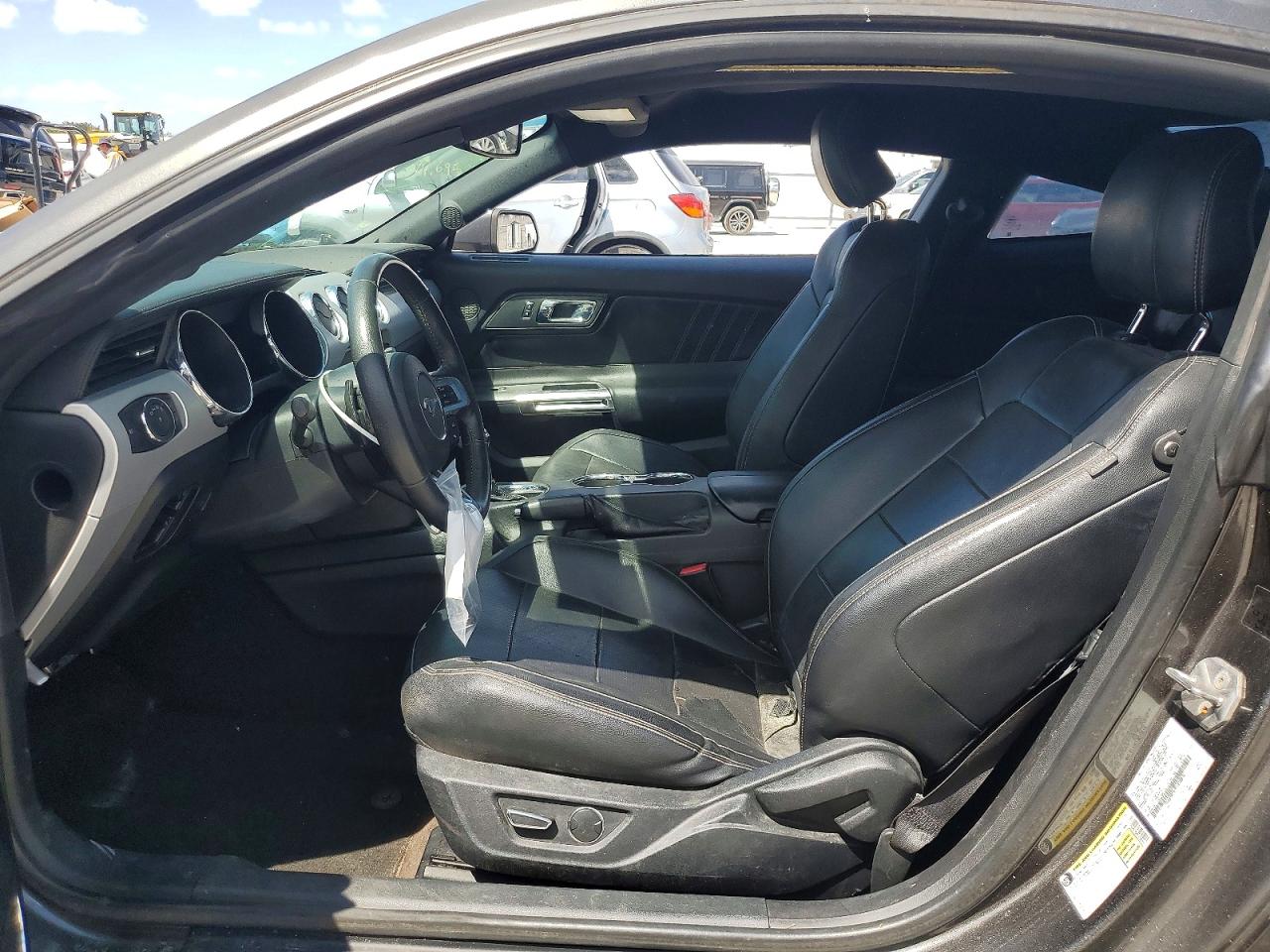 2015 Ford Mustang Gray vin: 1FA6P8TH2F5420026