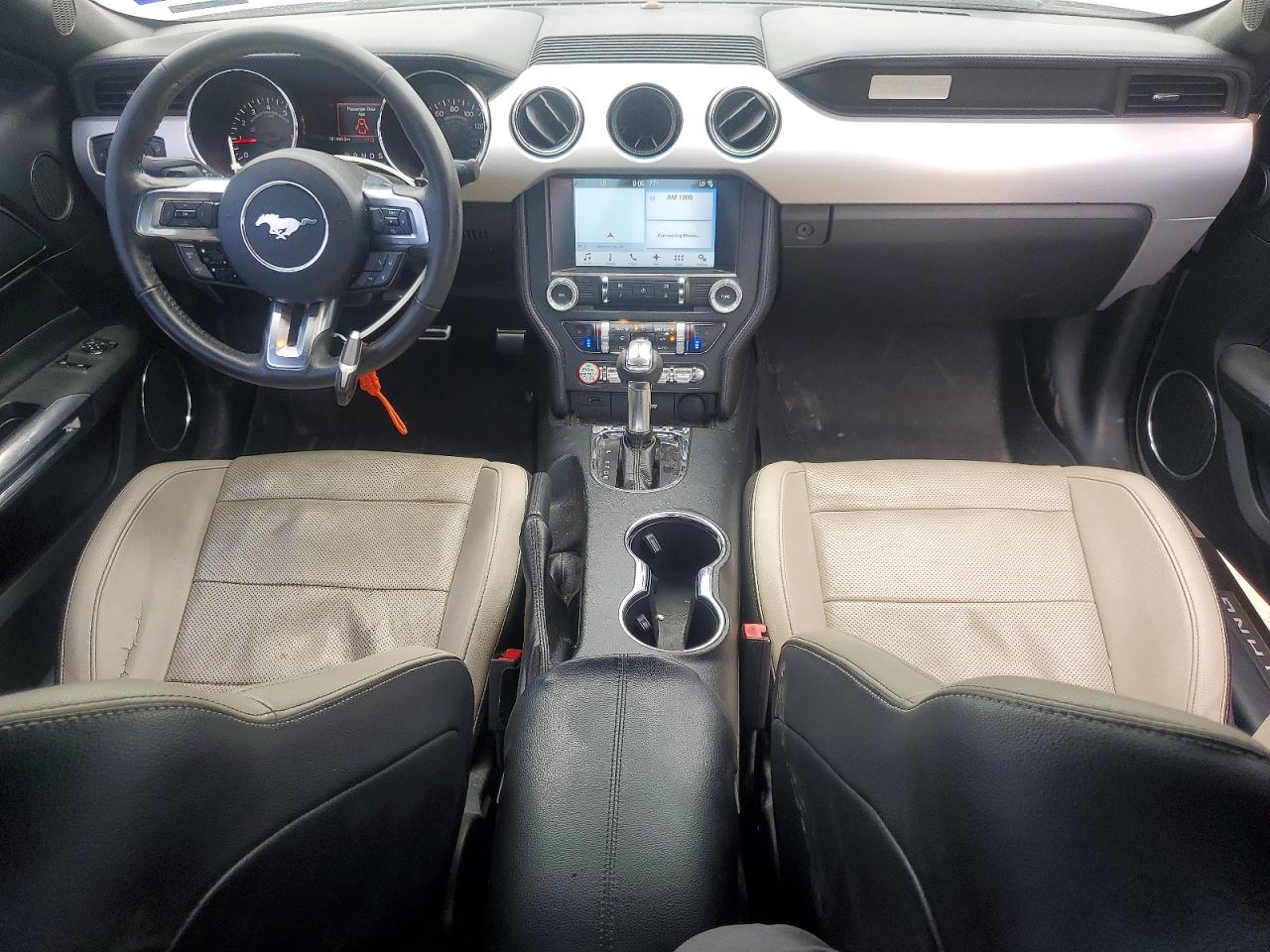 2017 Ford Mustang White vin: 1FA6P8TH2H5203353