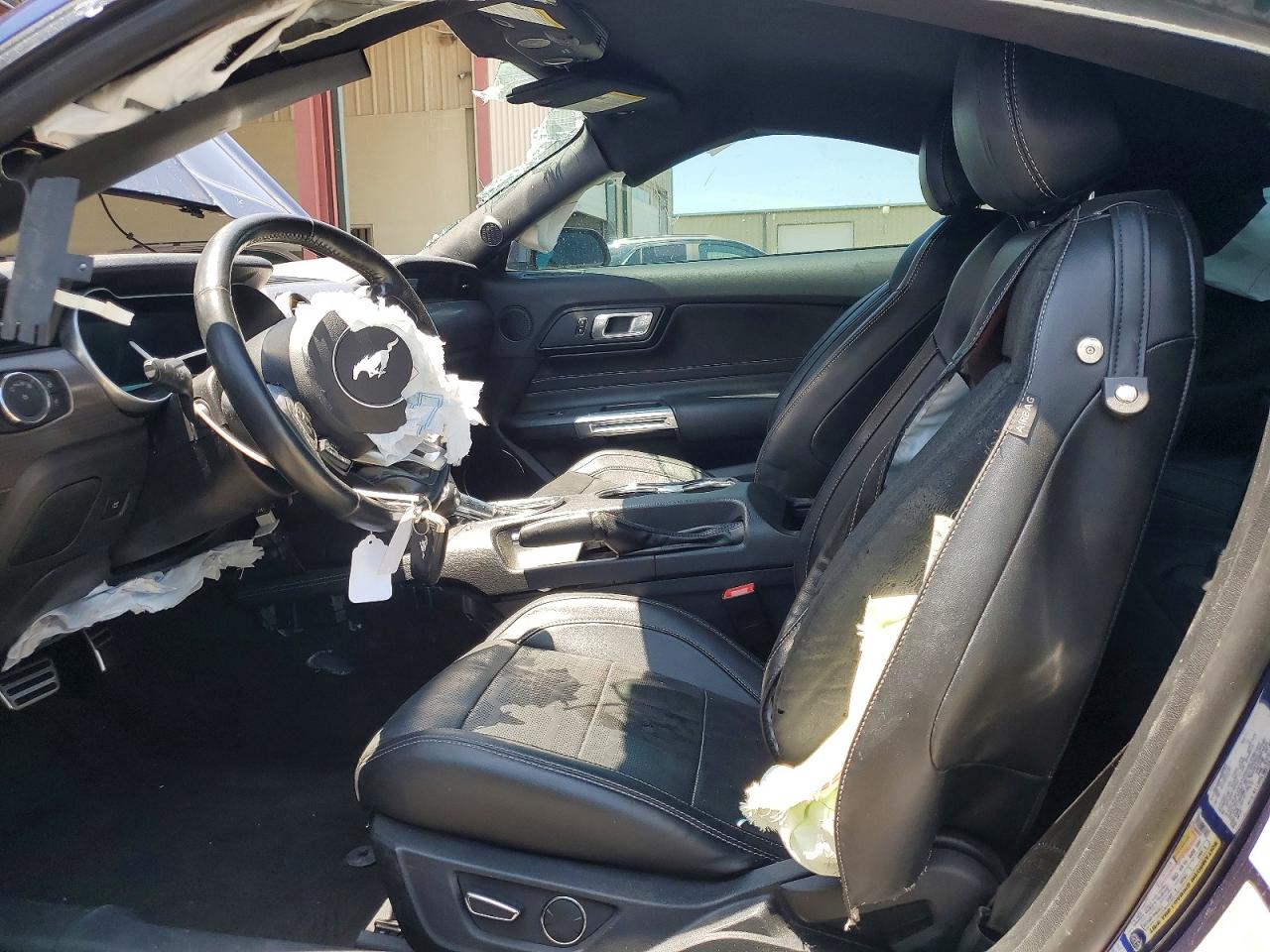 2018 Ford Mustang Blue vin: 1FA6P8TH2J5180372