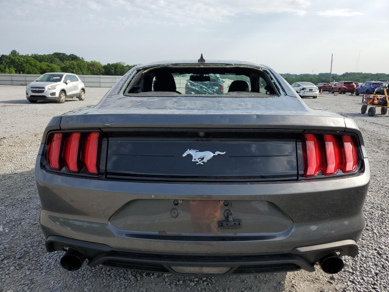 2020 Ford Mustang  Gray vin: 1FA6P8TH2L5191522