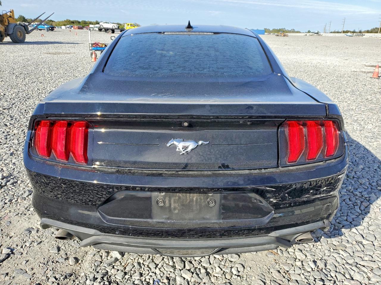 2022 Ford Mustang Black vin: 1FA6P8TH2N5123675