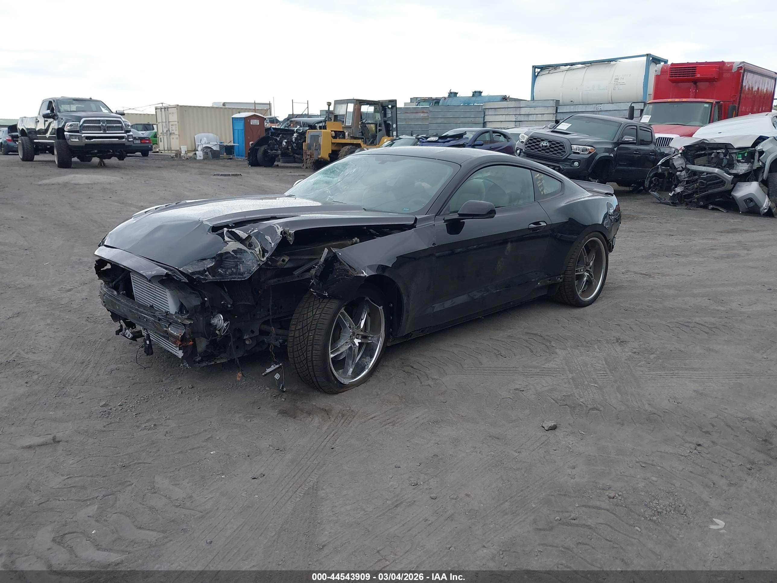 2015 Ford Mustang Ecoboost Black vin: 1FA6P8TH3F5302776