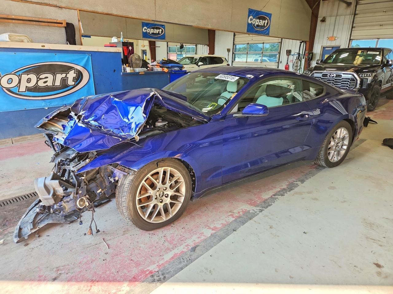 2015 Ford Mustang Blue vin: 1FA6P8TH3F5308223