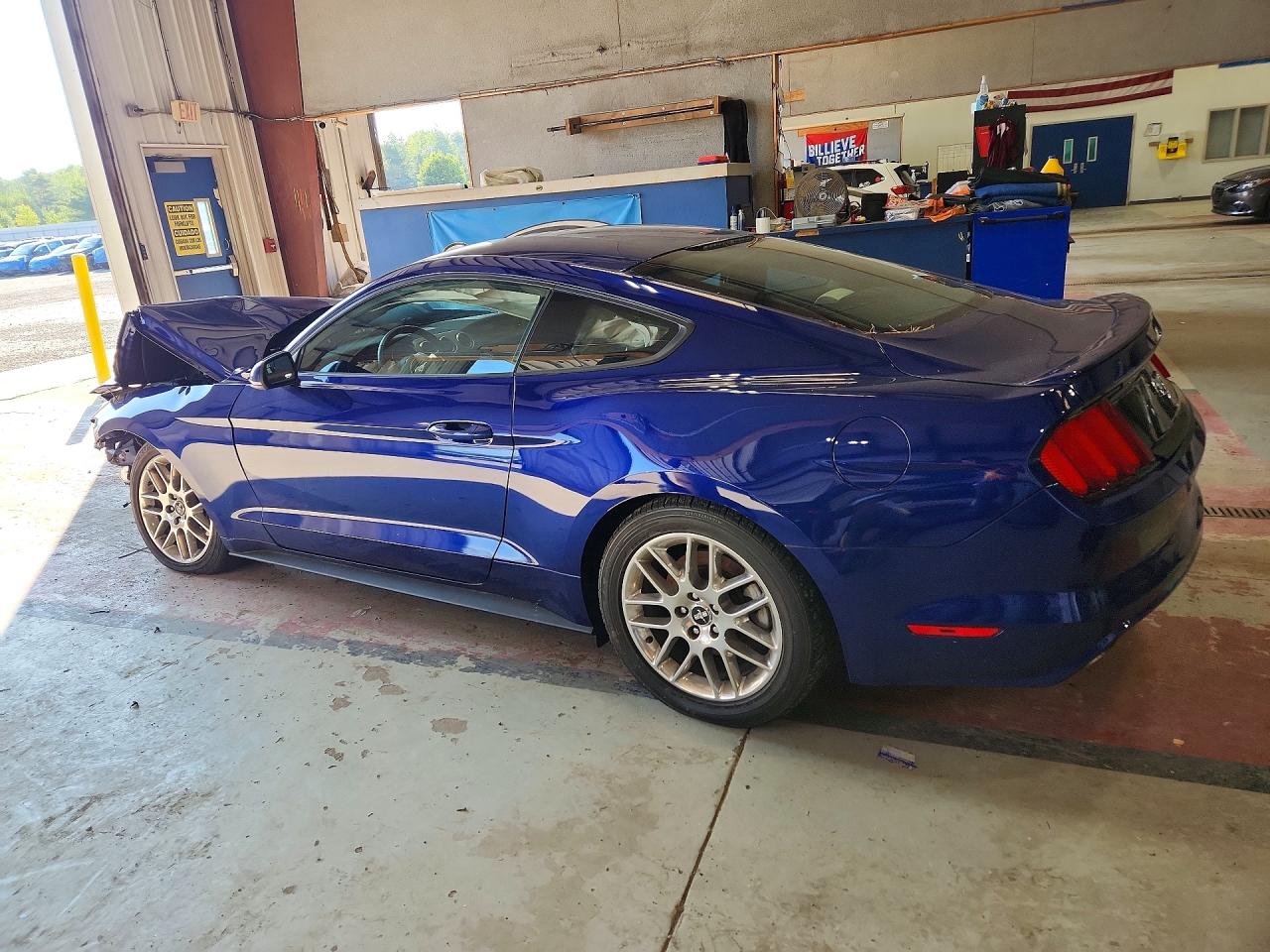 2015 Ford Mustang Blue vin: 1FA6P8TH3F5308223