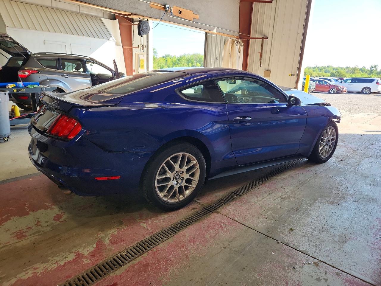 2015 Ford Mustang Blue vin: 1FA6P8TH3F5308223