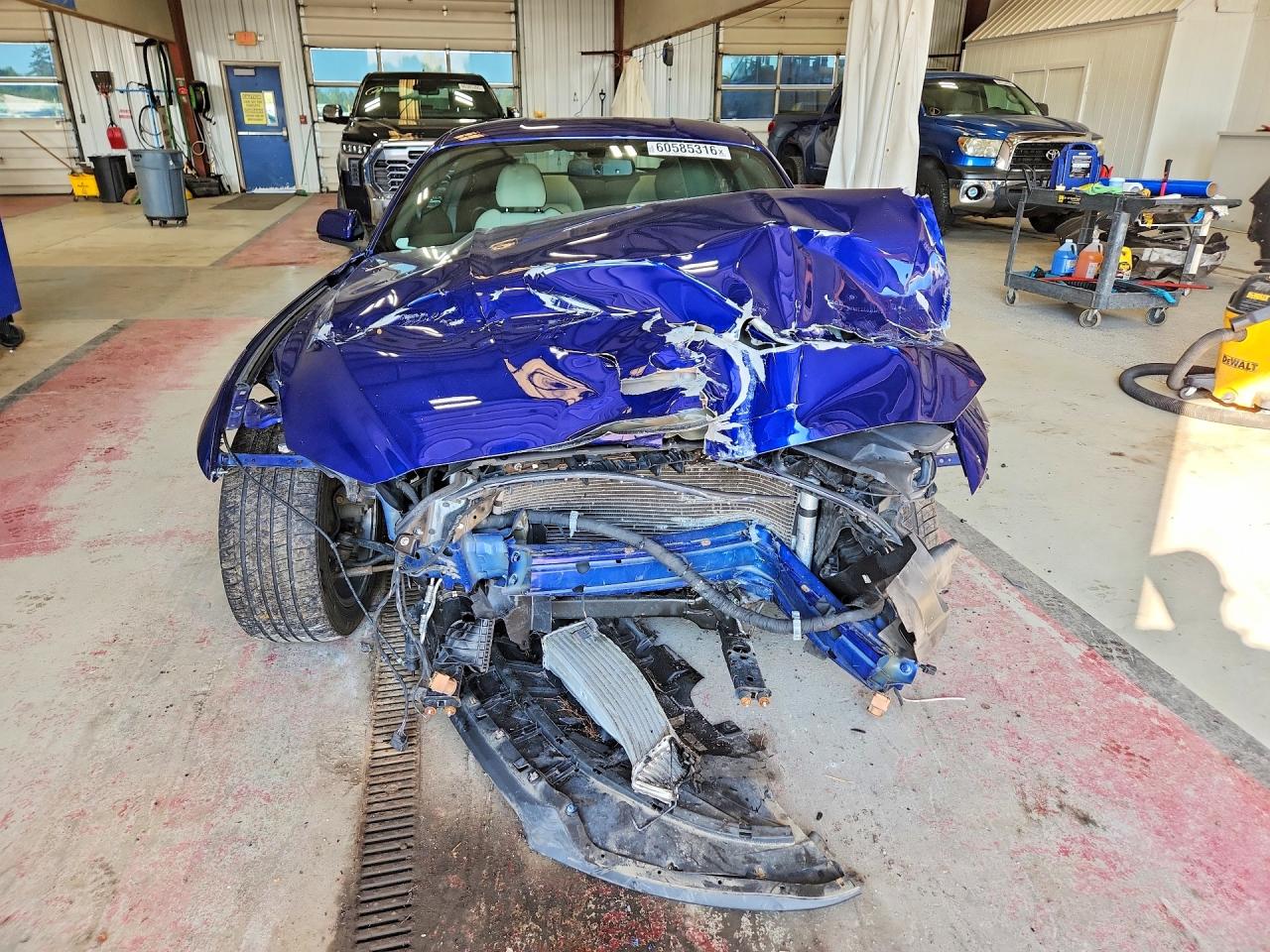 2015 Ford Mustang Blue vin: 1FA6P8TH3F5308223