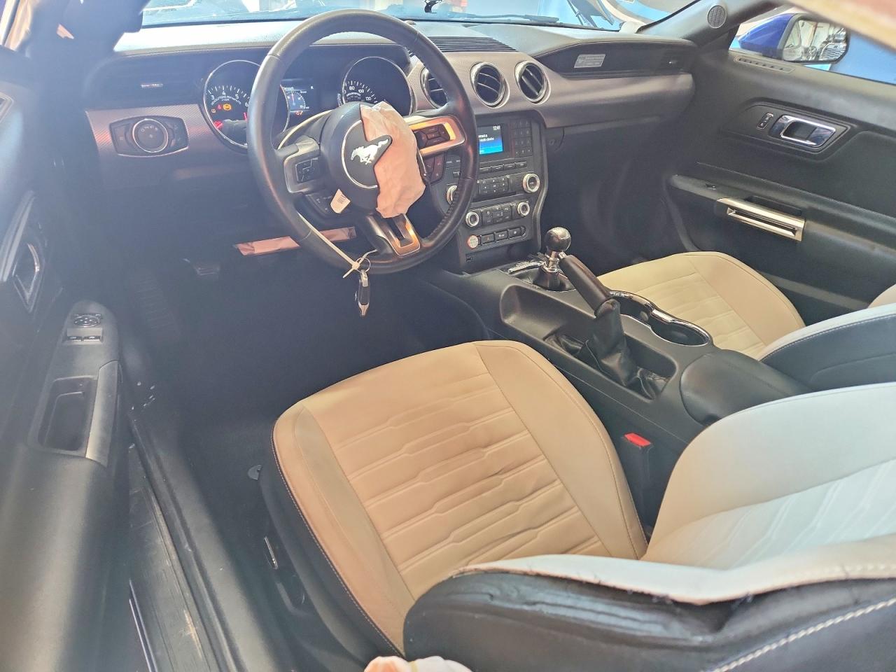 2015 Ford Mustang Blue vin: 1FA6P8TH3F5308223