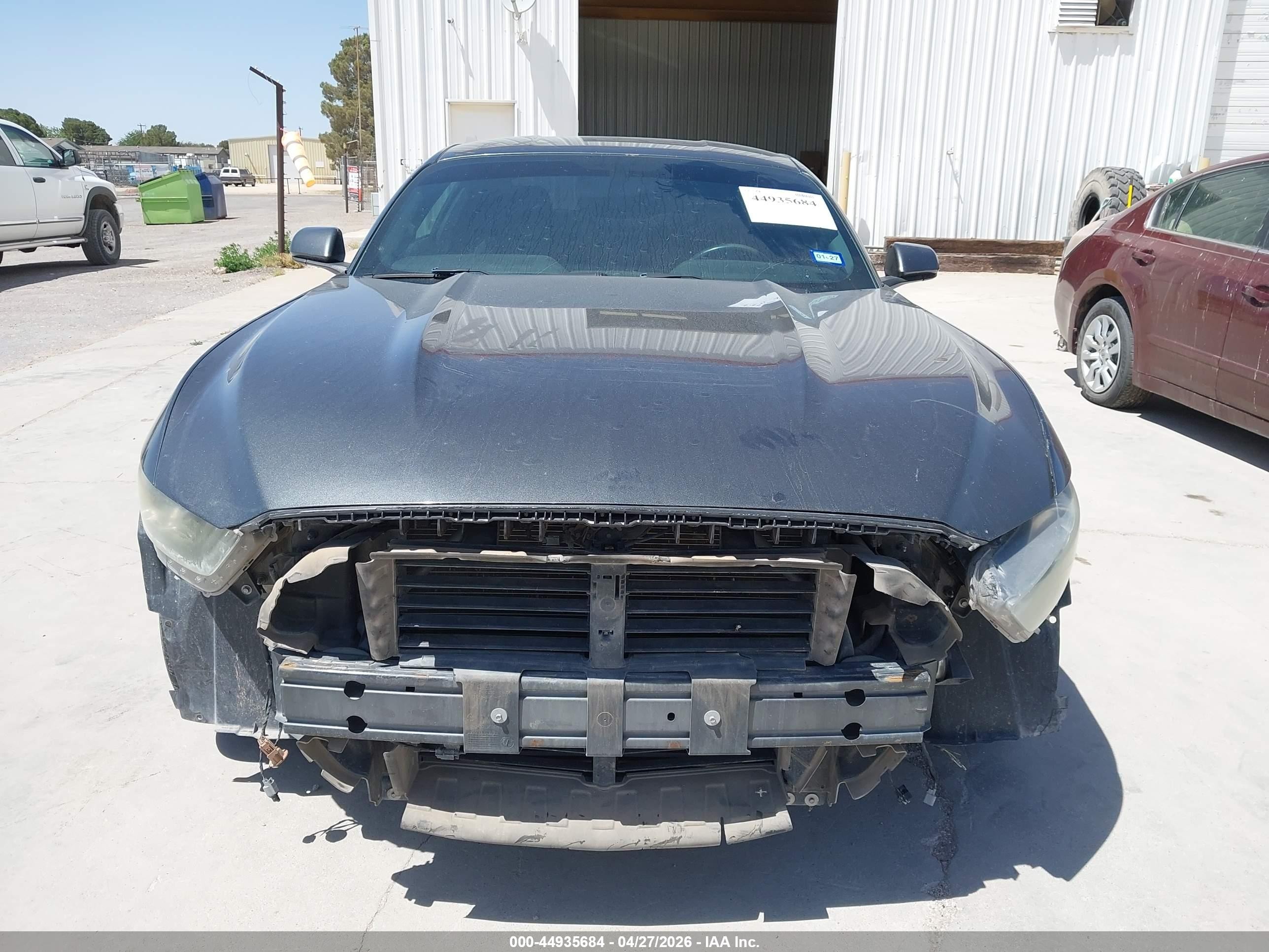 2015 Ford Mustang Ecoboost Green vin: 1FA6P8TH3F5311543