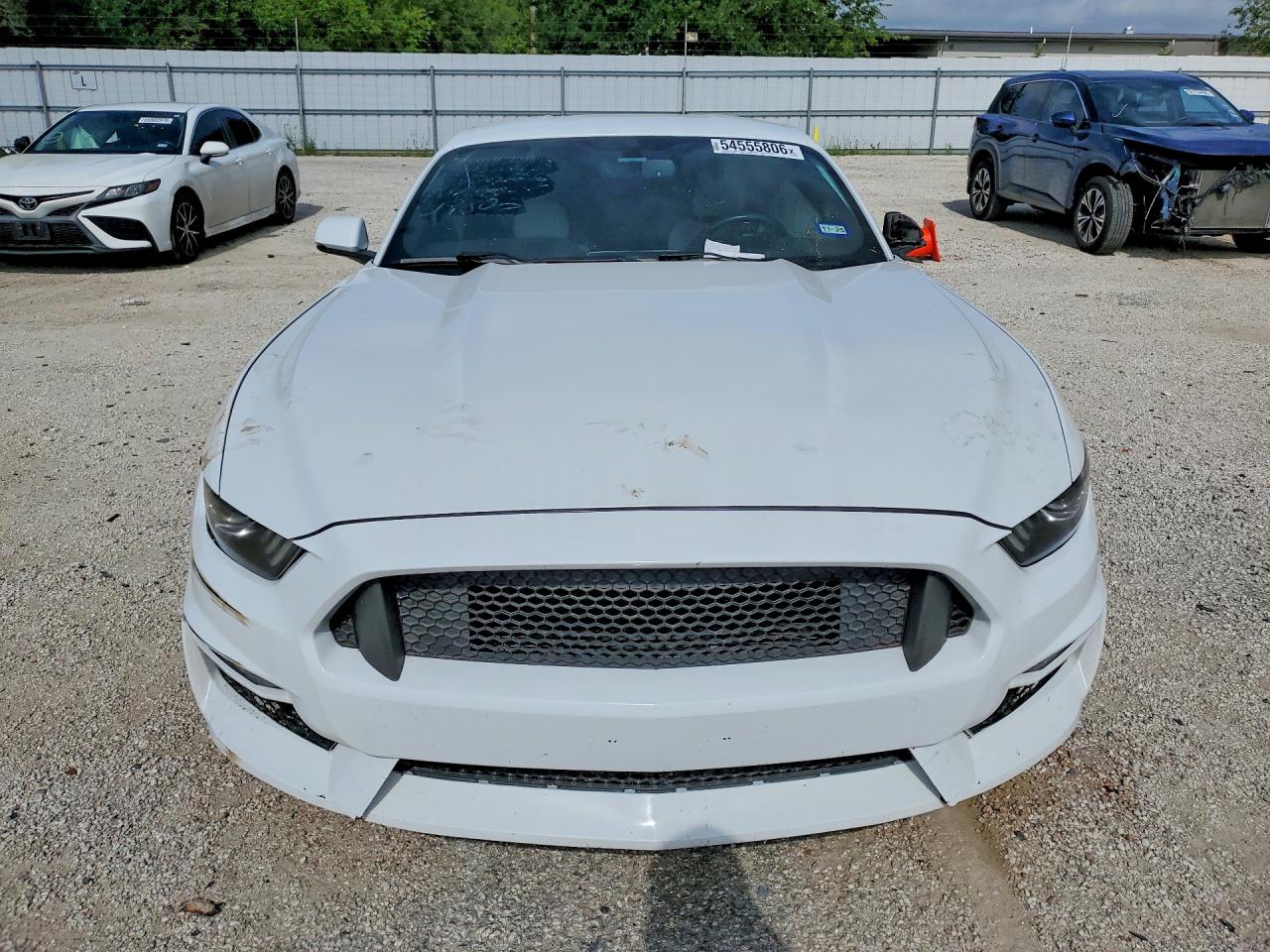 2015 Ford Mustang White vin: 1FA6P8TH3F5319805