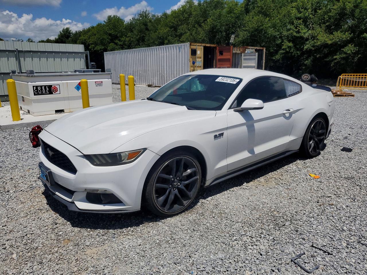 2015 Ford Mustang White vin: 1FA6P8TH3F5321960