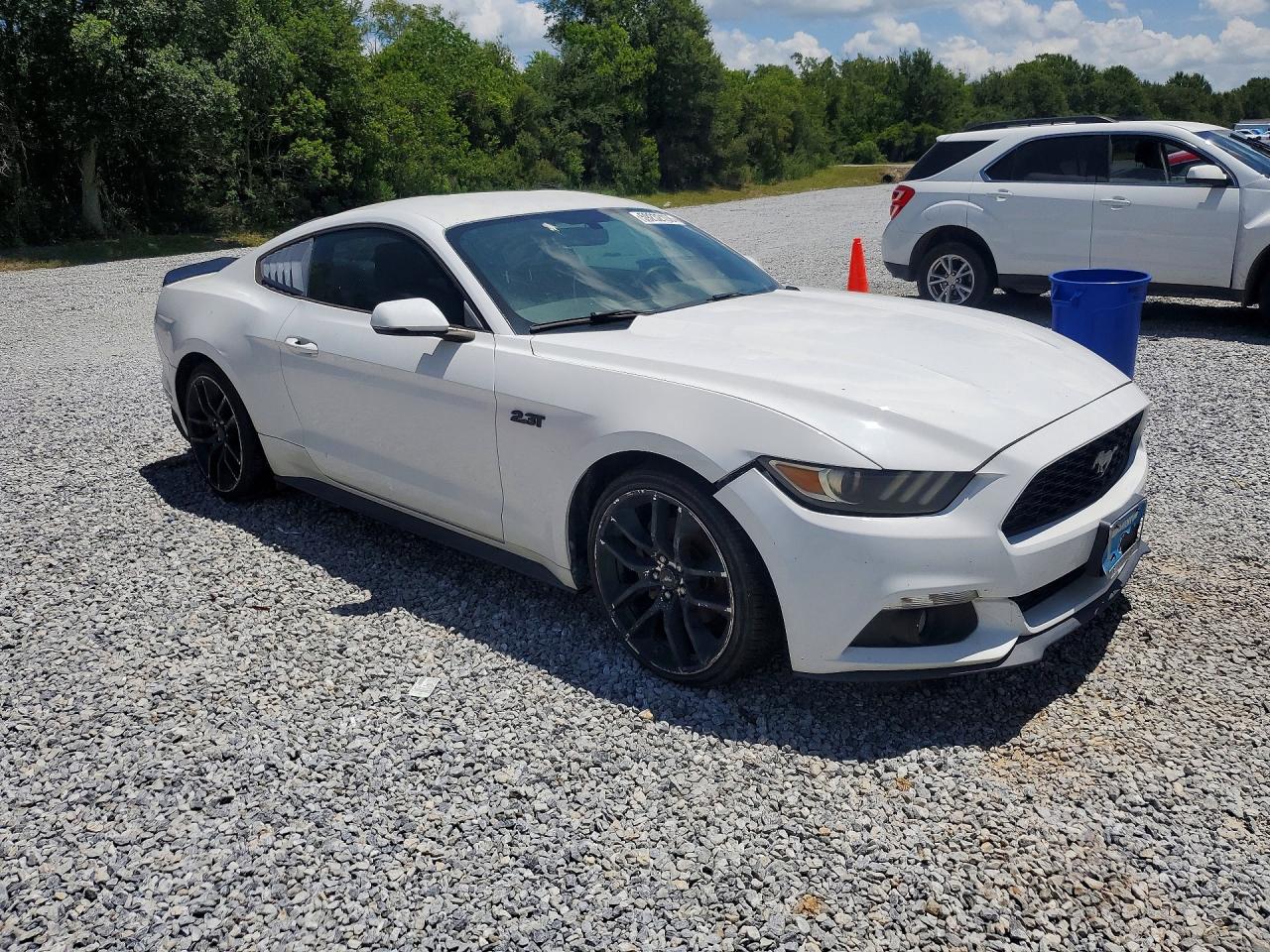 2015 Ford Mustang White vin: 1FA6P8TH3F5321960