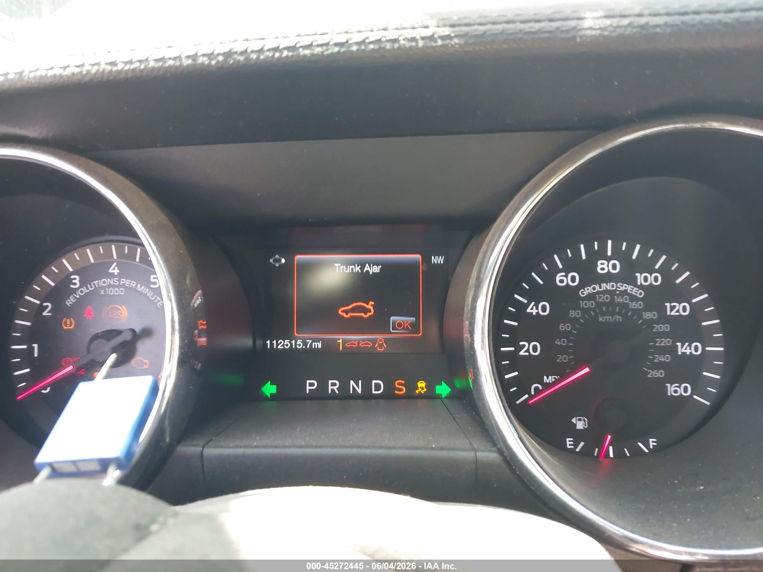 2015 Ford Mustang Ecoboost Синий vin: 1FA6P8TH3F5335194