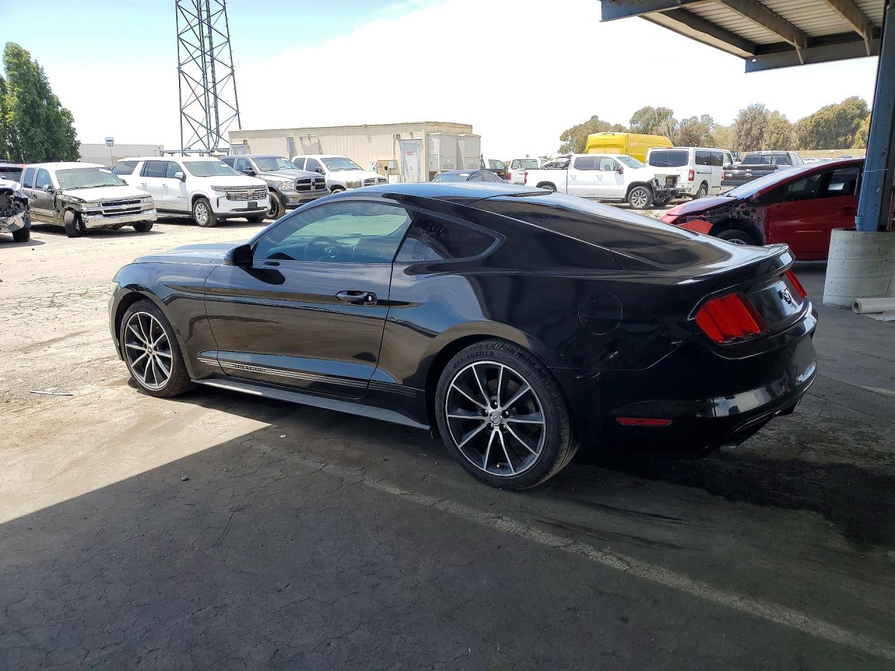 2015 Ford Mustang Black vin: 1FA6P8TH3F5335762