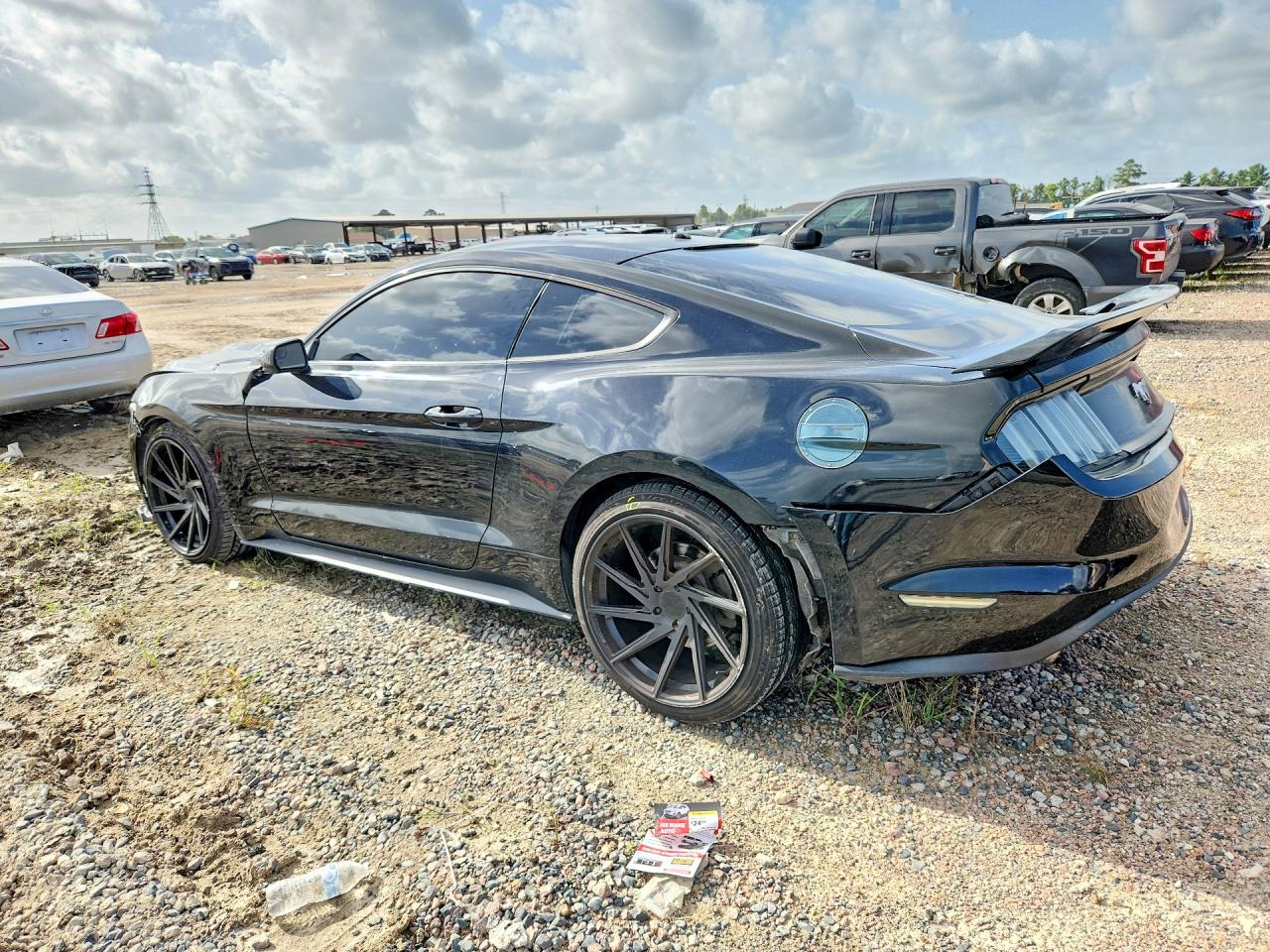 2015 Ford Mustang I4 Coupe Black vin: 1FA6P8TH3F5344798