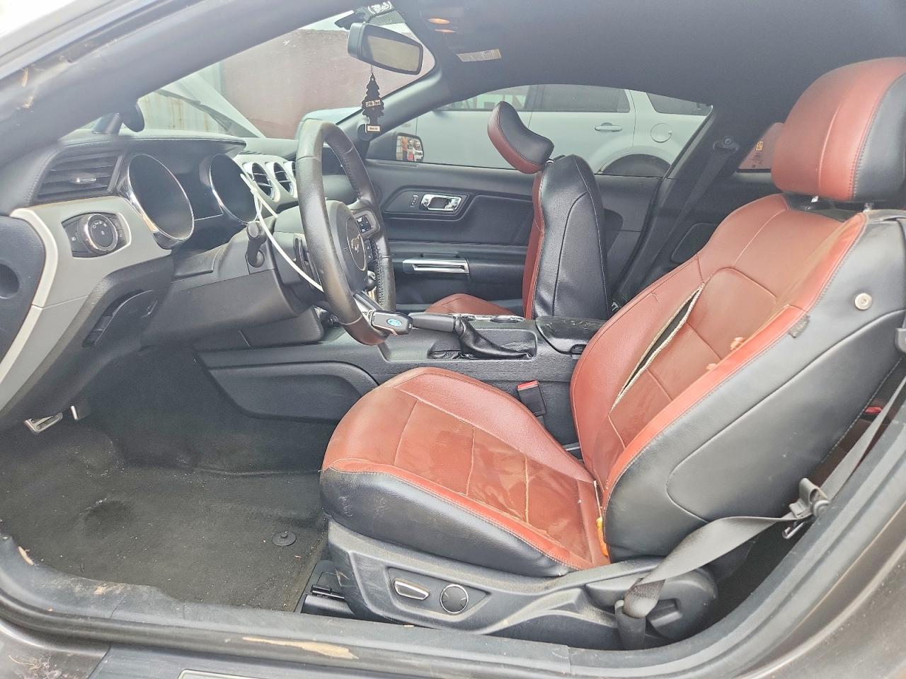 2015 Ford Mustang Gray vin: 1FA6P8TH3F5348379