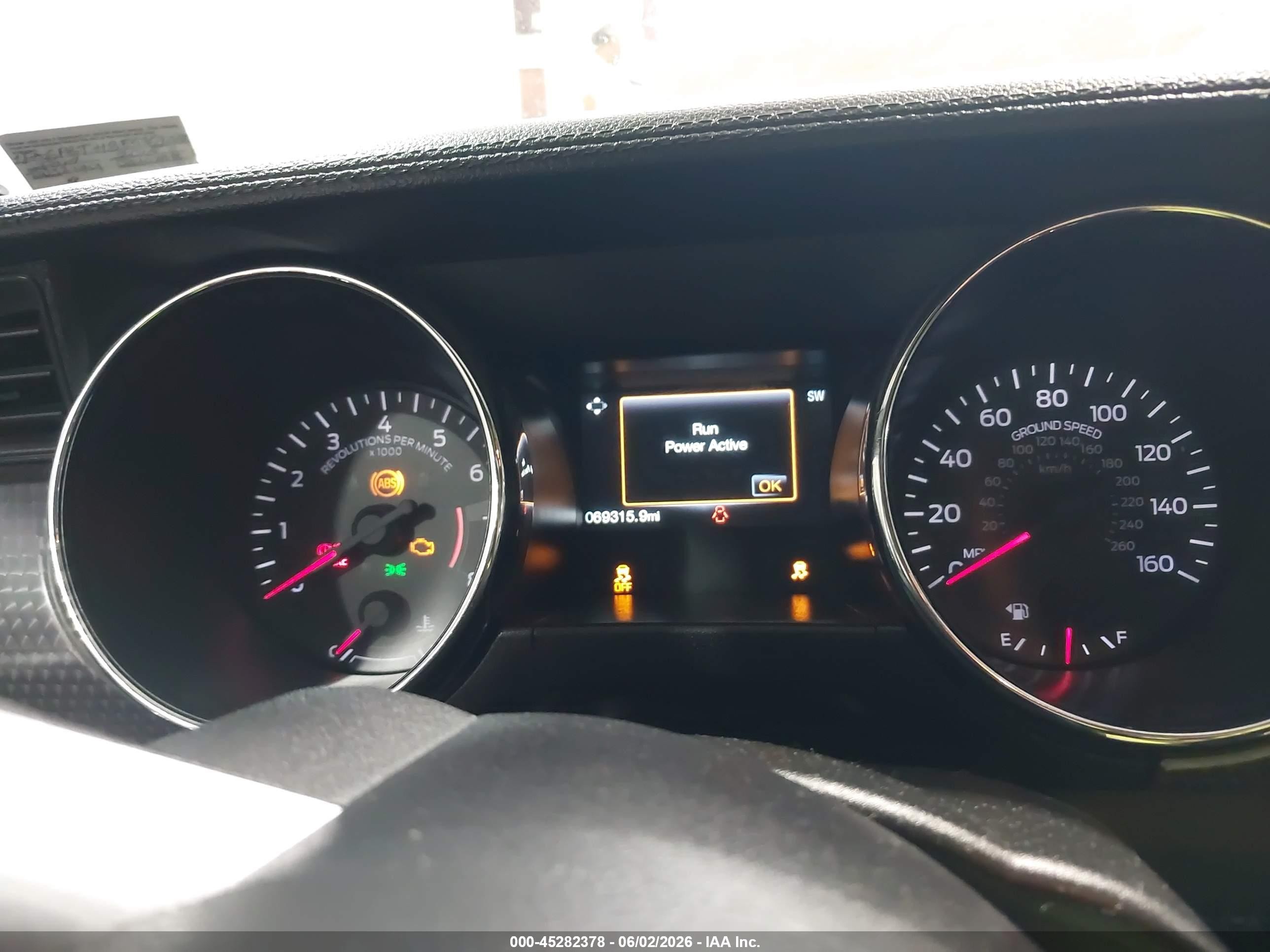2015 Ford Mustang Ecoboost Green vin: 1FA6P8TH3F5367448