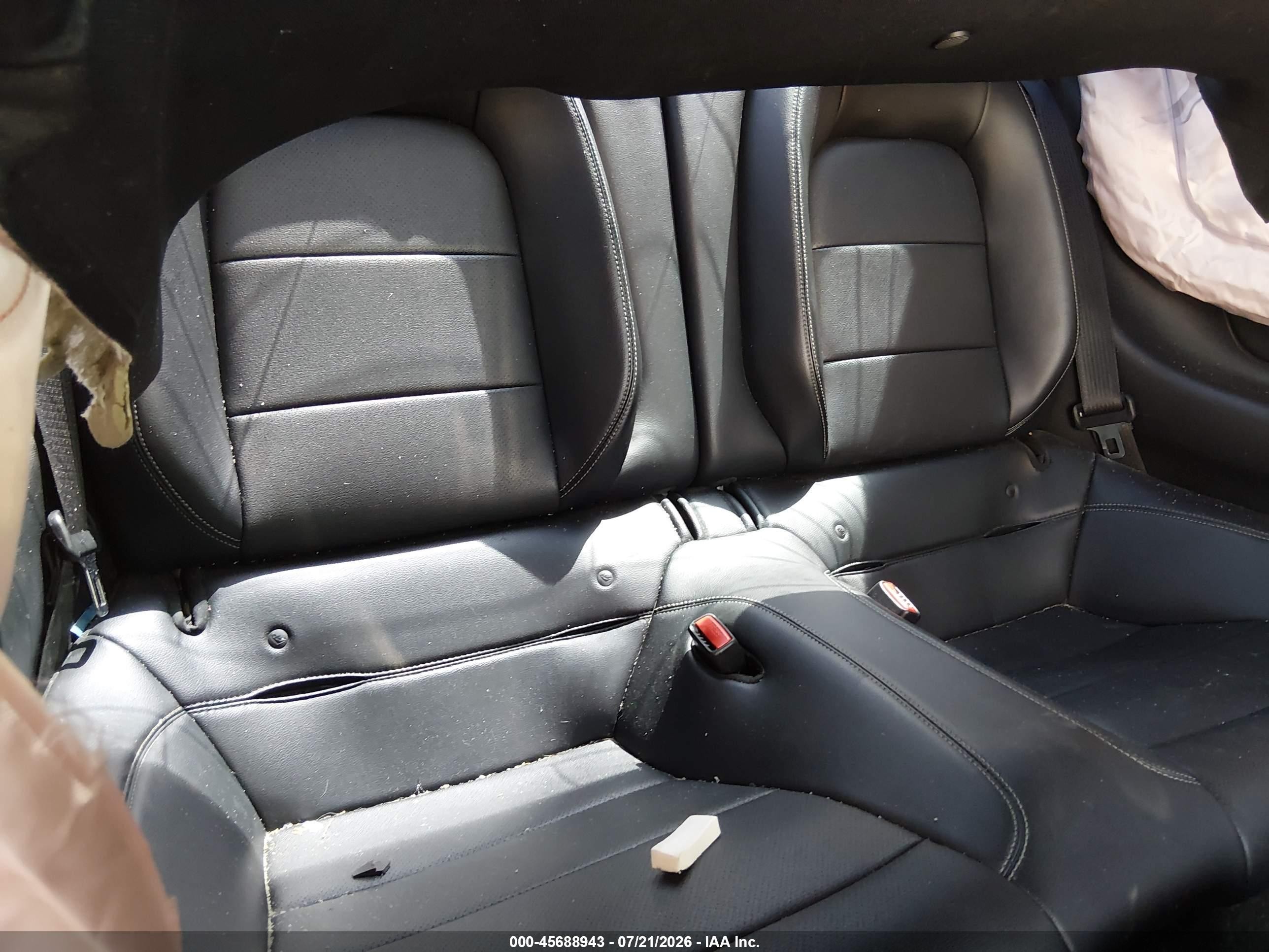 2015 Ford Mustang Ecoboost Black vin: 1FA6P8TH3F5401131