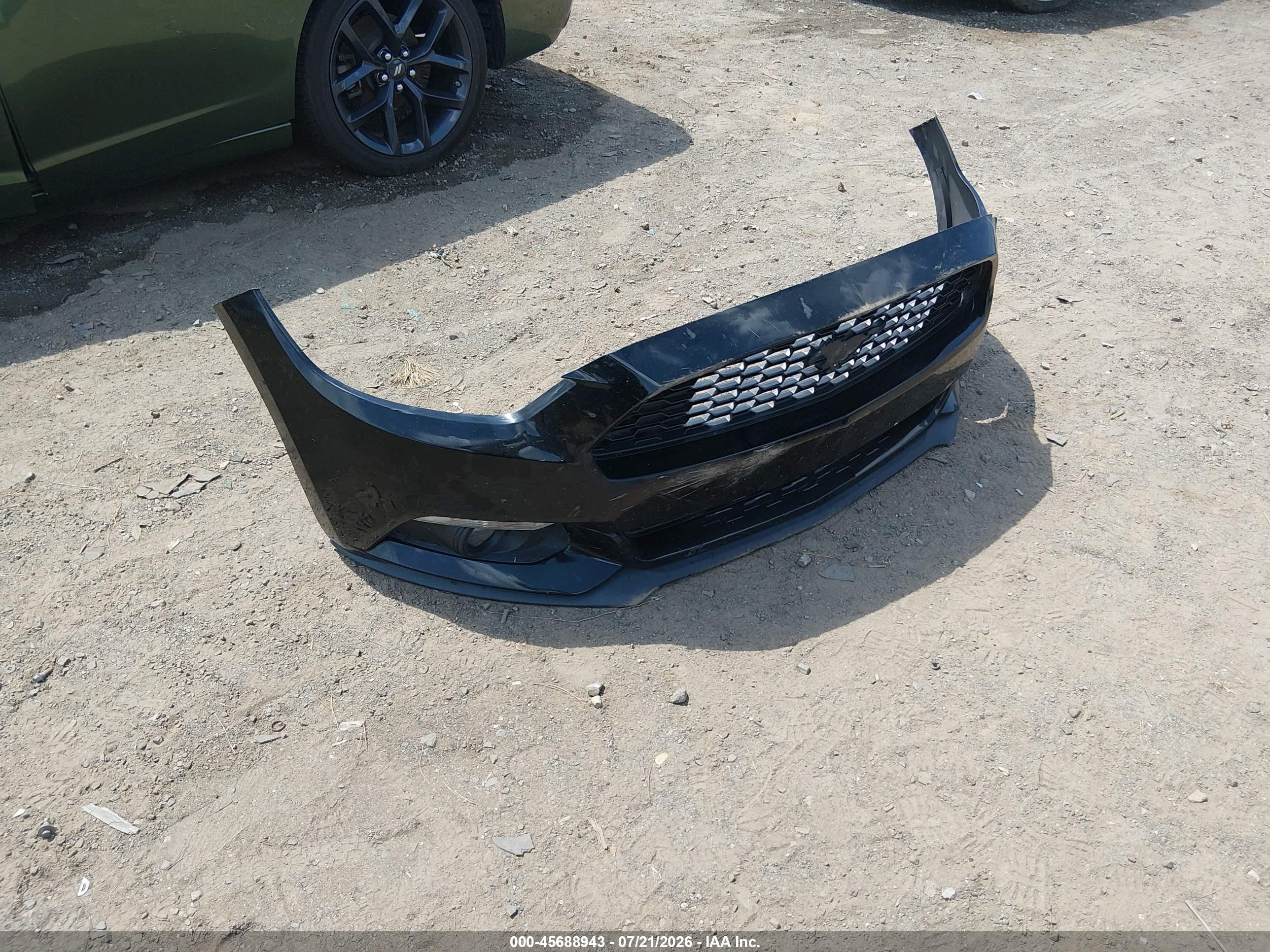 2015 Ford Mustang Ecoboost Black vin: 1FA6P8TH3F5401131