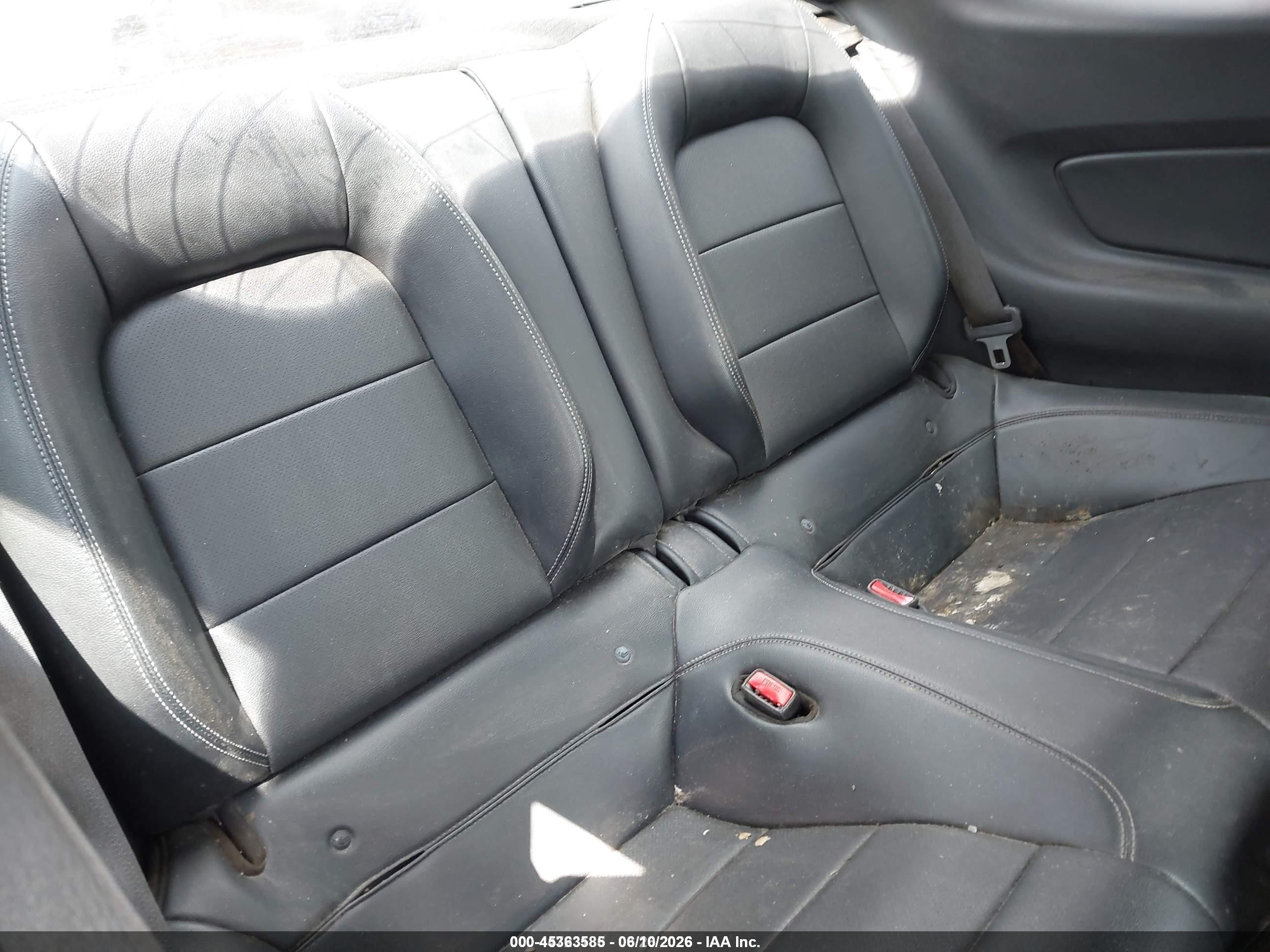 2015 Ford Mustang Ecoboost Gray vin: 1FA6P8TH3F5402375