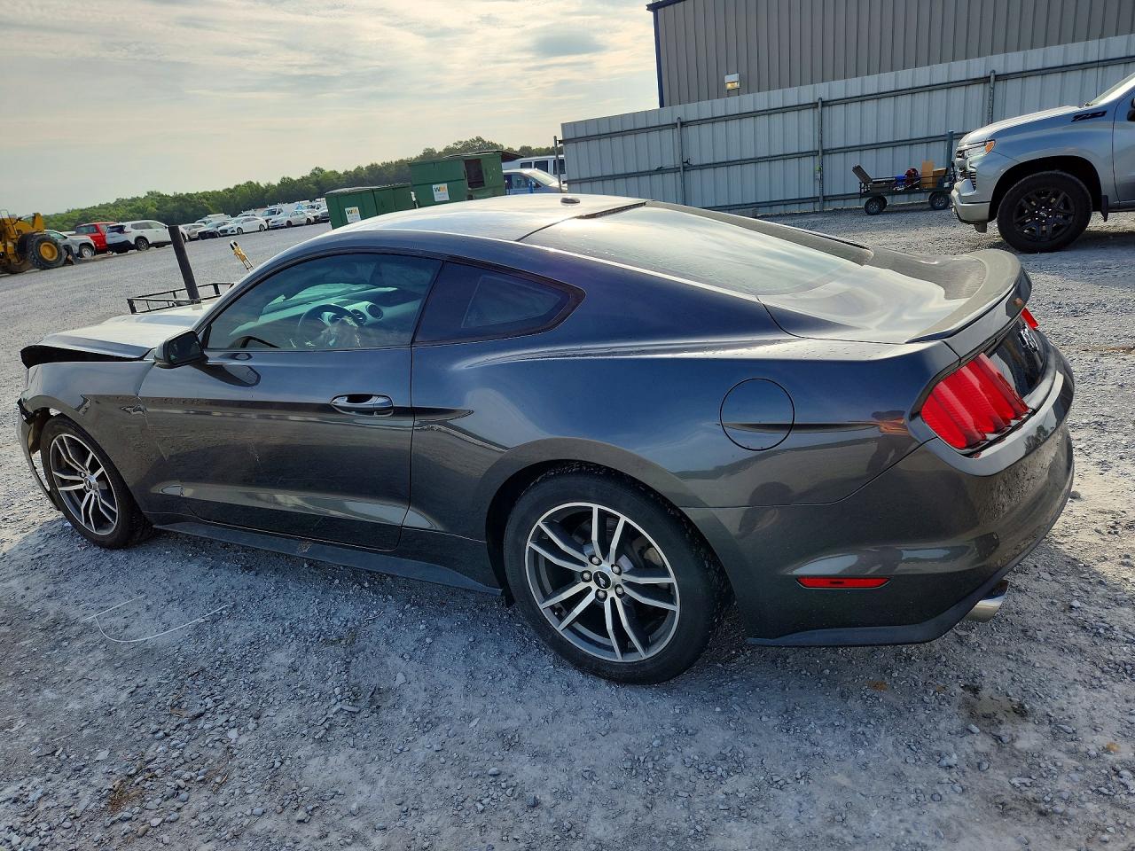 2015 Ford Mustang Gray vin: 1FA6P8TH3F5406569