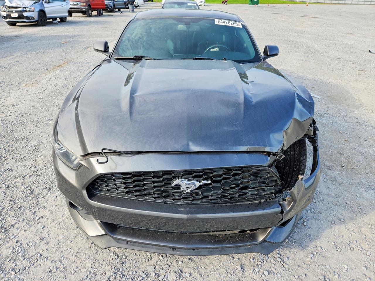2015 Ford Mustang Gray vin: 1FA6P8TH3F5406569