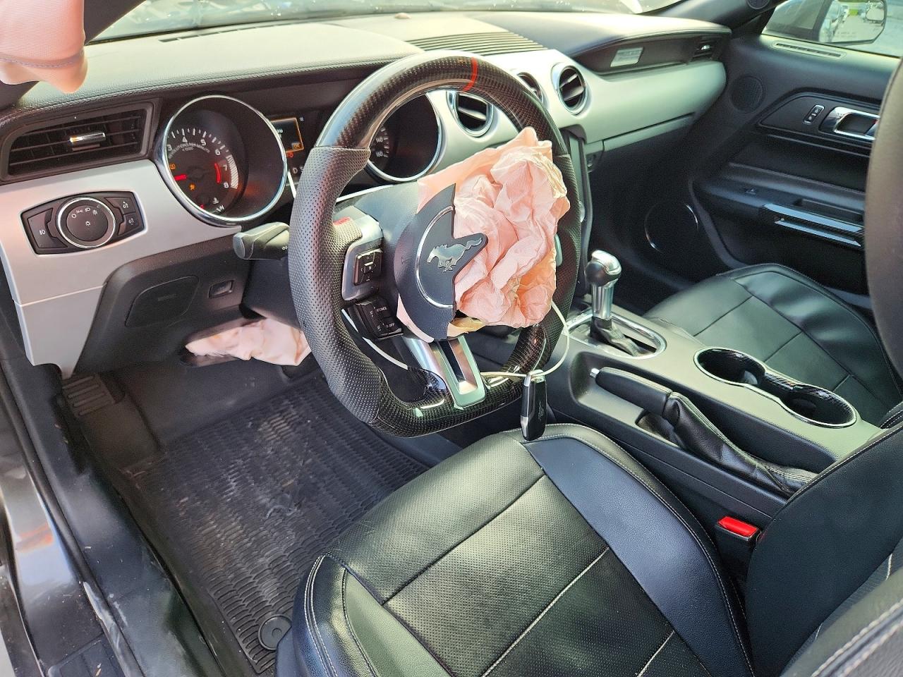 2015 Ford Mustang Gray vin: 1FA6P8TH3F5406569
