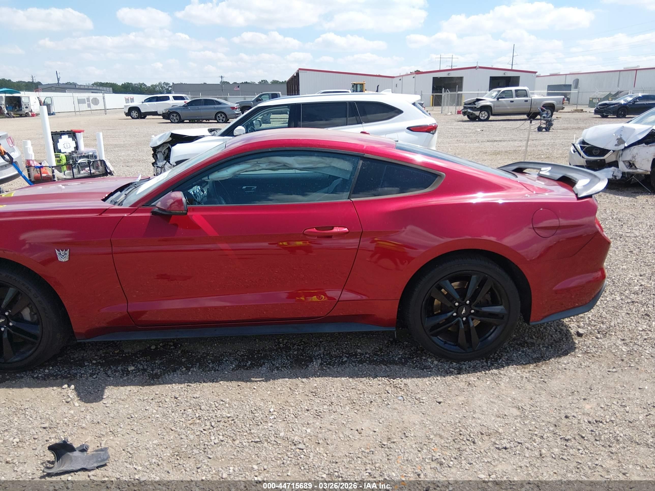 2015 Ford Mustang Ecoboost Burgundy vin: 1FA6P8TH3F5406796
