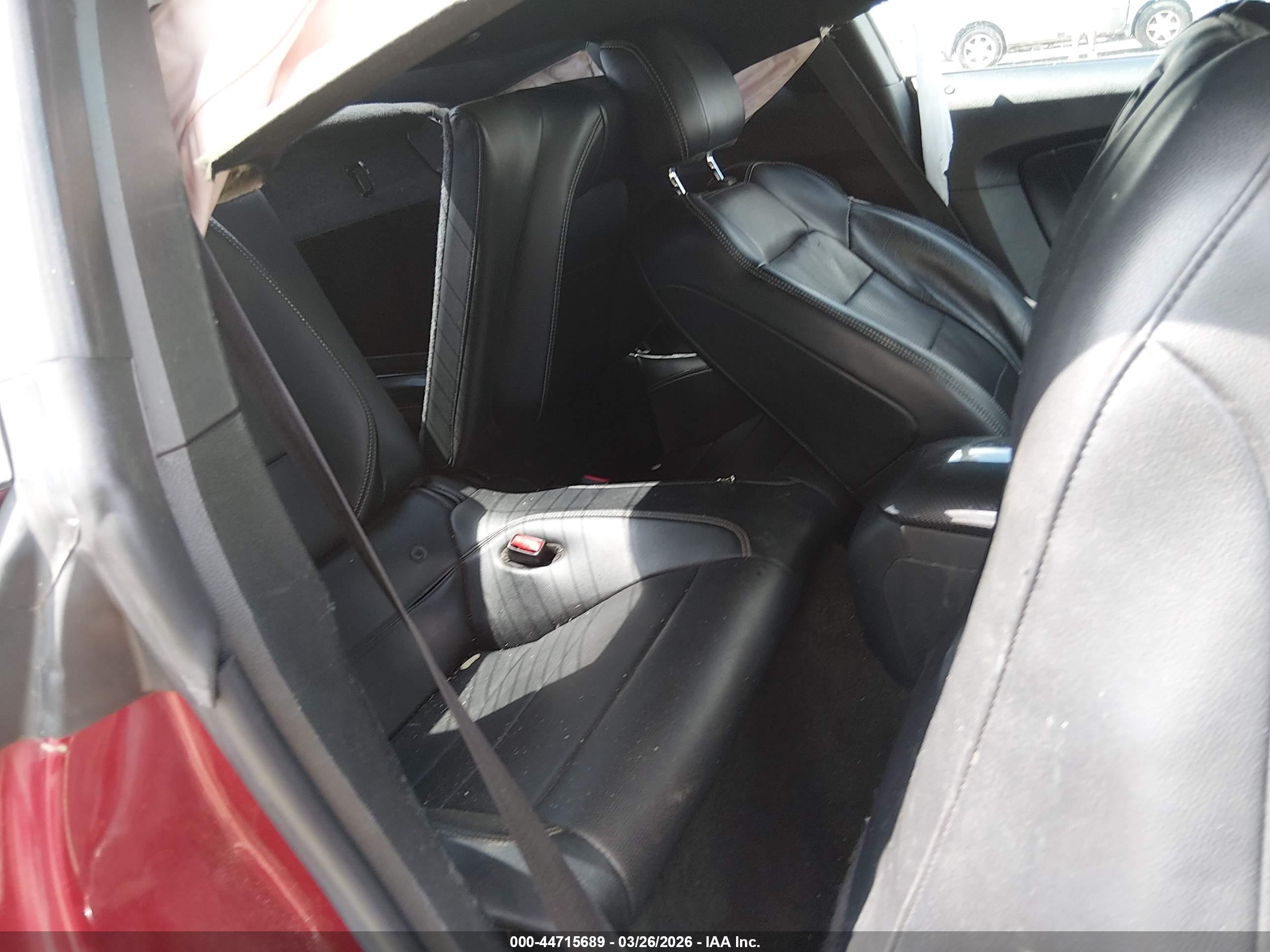 2015 Ford Mustang Ecoboost Burgundy vin: 1FA6P8TH3F5406796