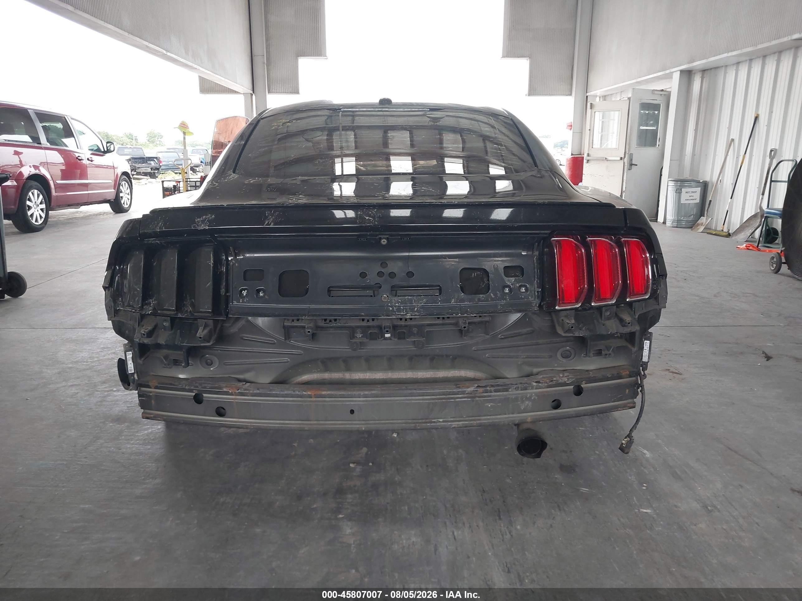 2015 Ford Mustang Ecoboost Black vin: 1FA6P8TH3F5435487