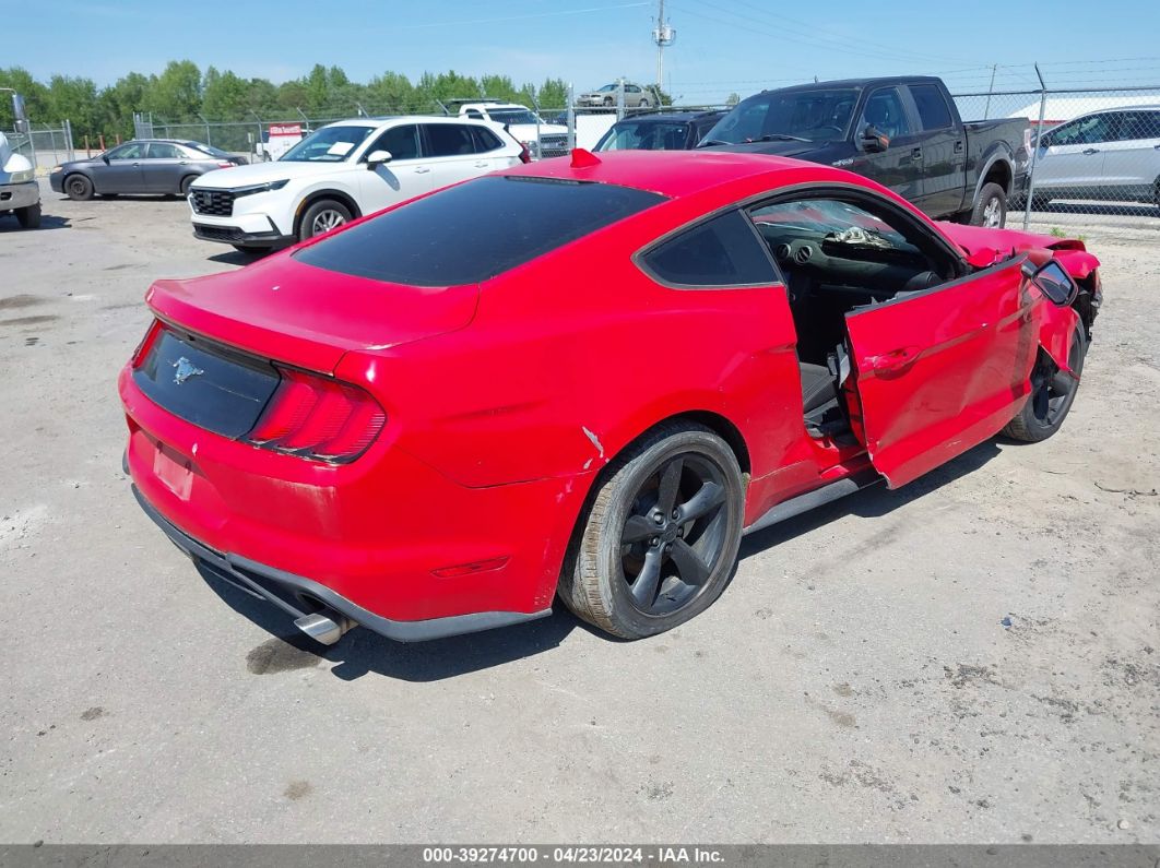 2020 Ford Mustang Ecoboost Fastback Red vin: 1FA6P8TH3L5188466
