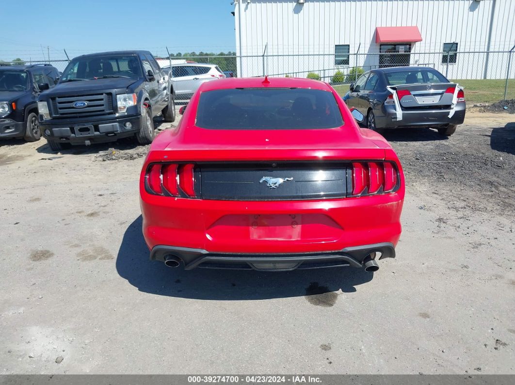 2020 Ford Mustang Ecoboost Fastback Red vin: 1FA6P8TH3L5188466