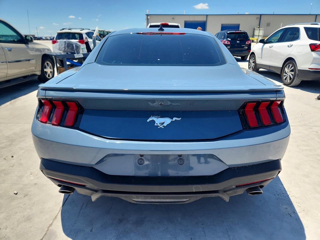 2024 Ford Mustang Blue vin: 1FA6P8TH3R5112660