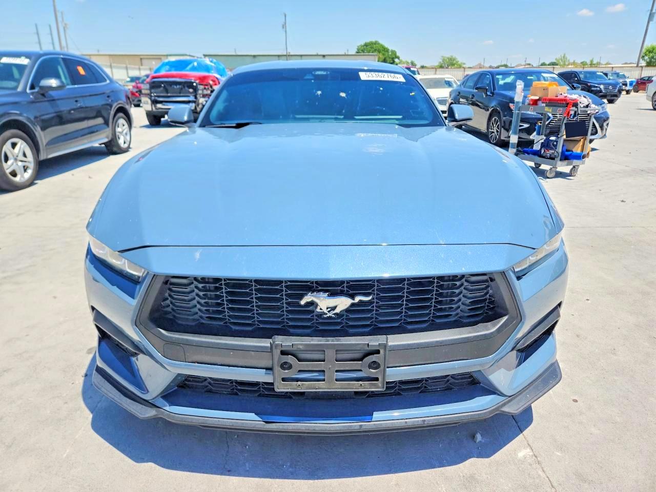 2024 Ford Mustang Blue vin: 1FA6P8TH3R5112660