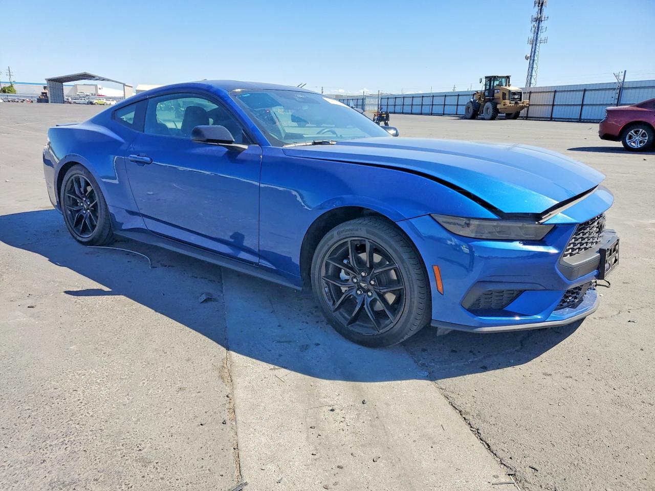 2024 Ford Mustang Blue vin: 1FA6P8TH3R5116580