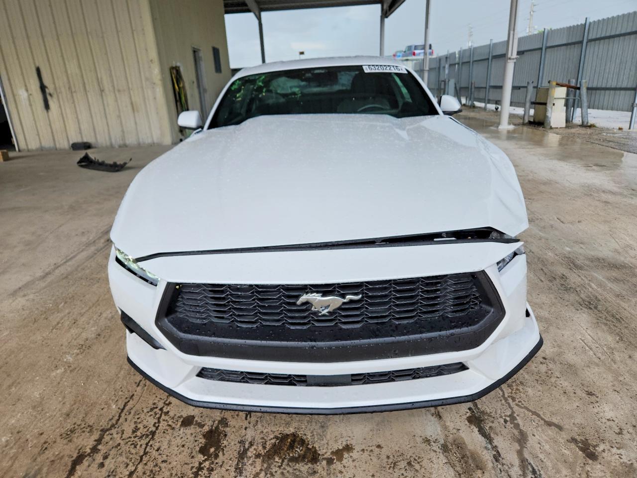 2025 Ford Mustang White vin: 1FA6P8TH3S5101342