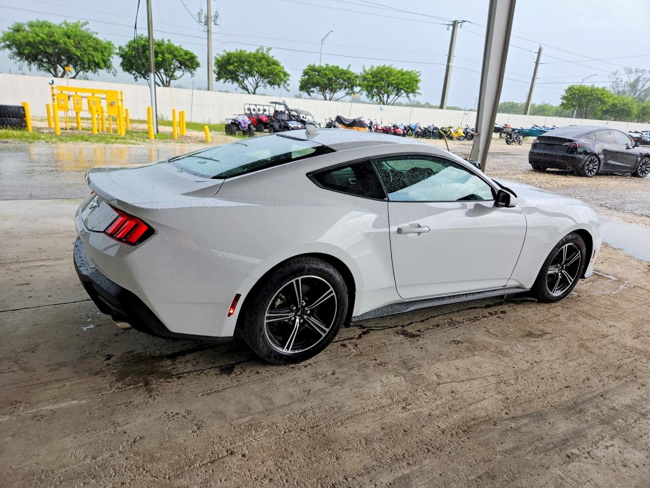 2025 Ford Mustang White vin: 1FA6P8TH3S5101342