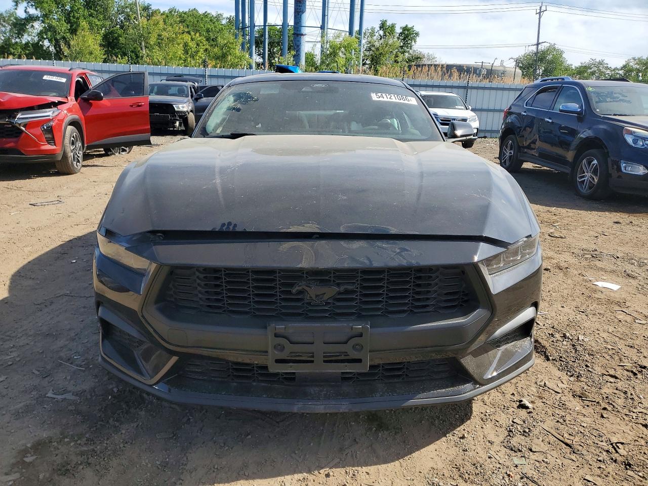 2026 Ford Mustang Black vin: 1FA6P8TH3T5102718