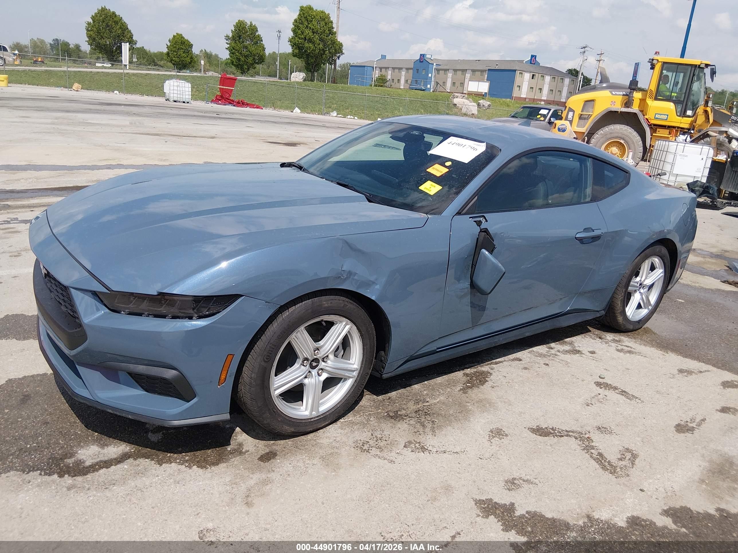 2026 Ford Mustang Ecoboost Fastback Blue vin: 1FA6P8TH3T5104792