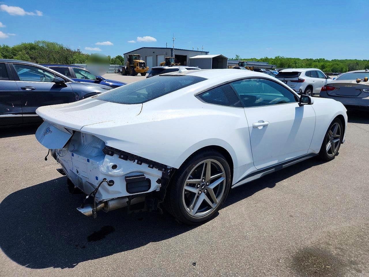 2026 Ford Mustang White vin: 1FA6P8TH3T5117669